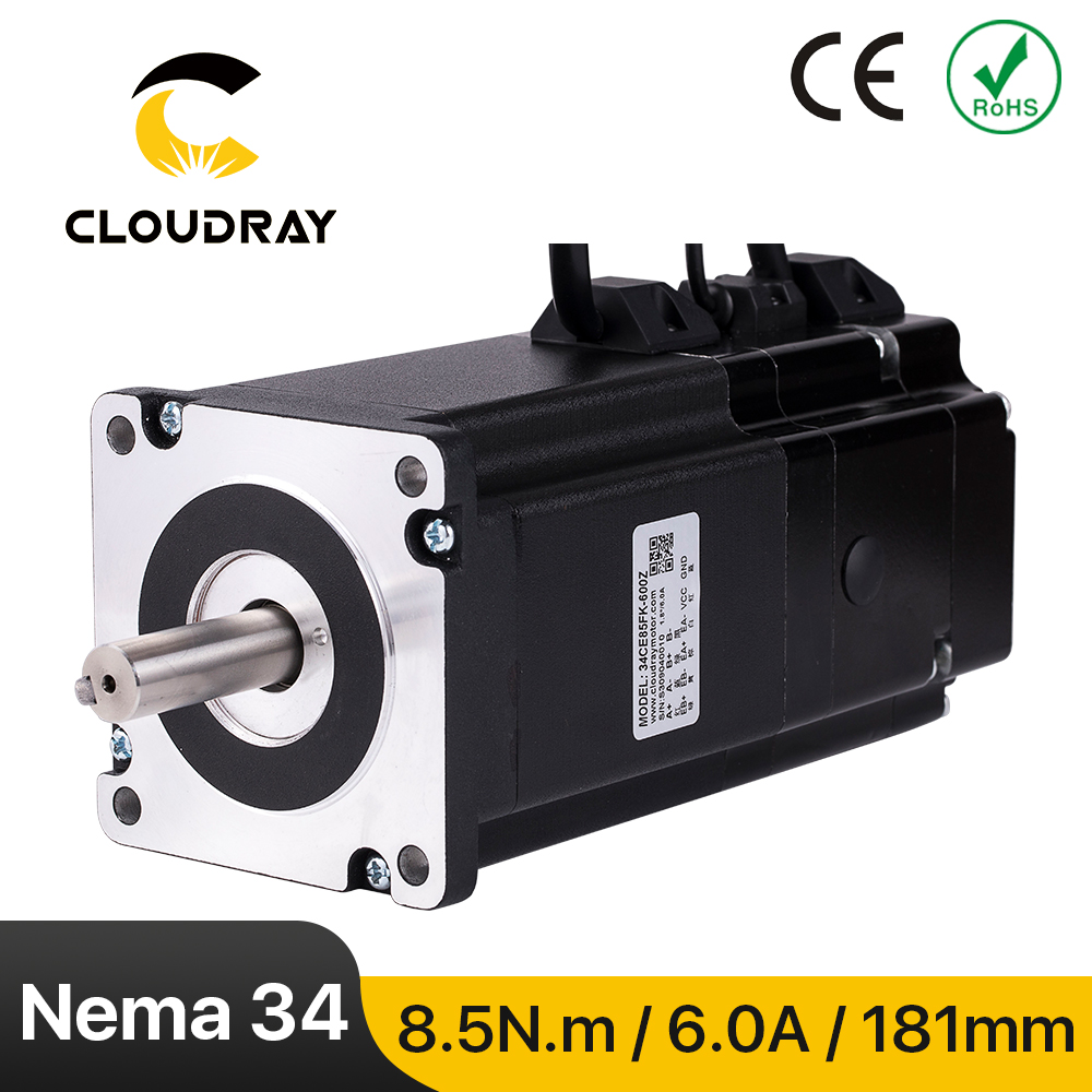 Stepper Motor Nema 34 Closed Loop - Cloudray Nema 34 motor met gesloten