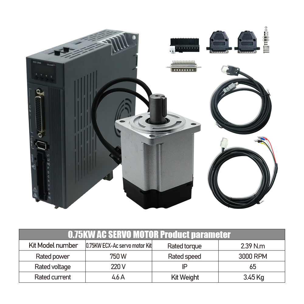 Servo Motor 750W Ac Driver - 750W AC Servomotor & ECX EtherCAT