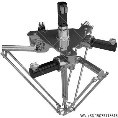 Robot Gripper Electric Parallel - Parallel Delta Robot met Direct Drive