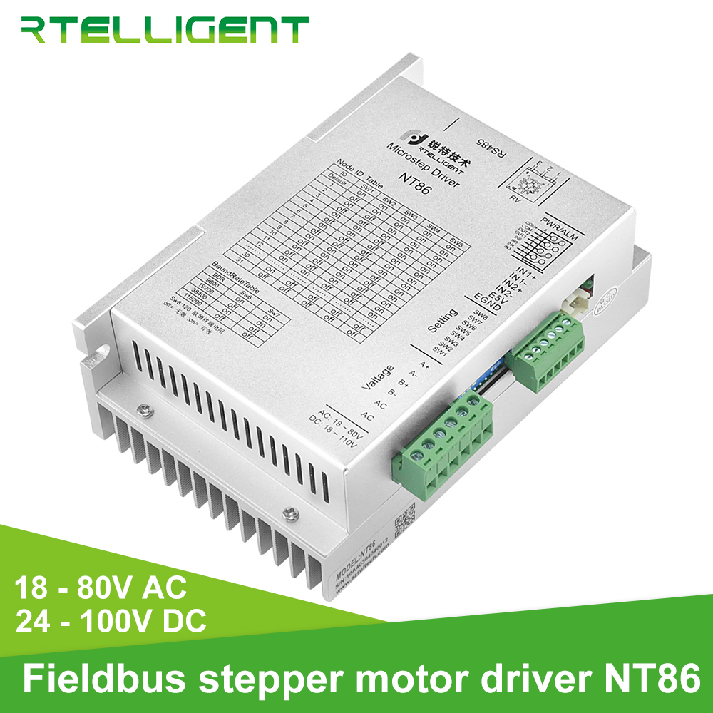Stepper Motor Nema 34 Closed Loop - Rtelligent 2 3-fasen Nema 34 NT86