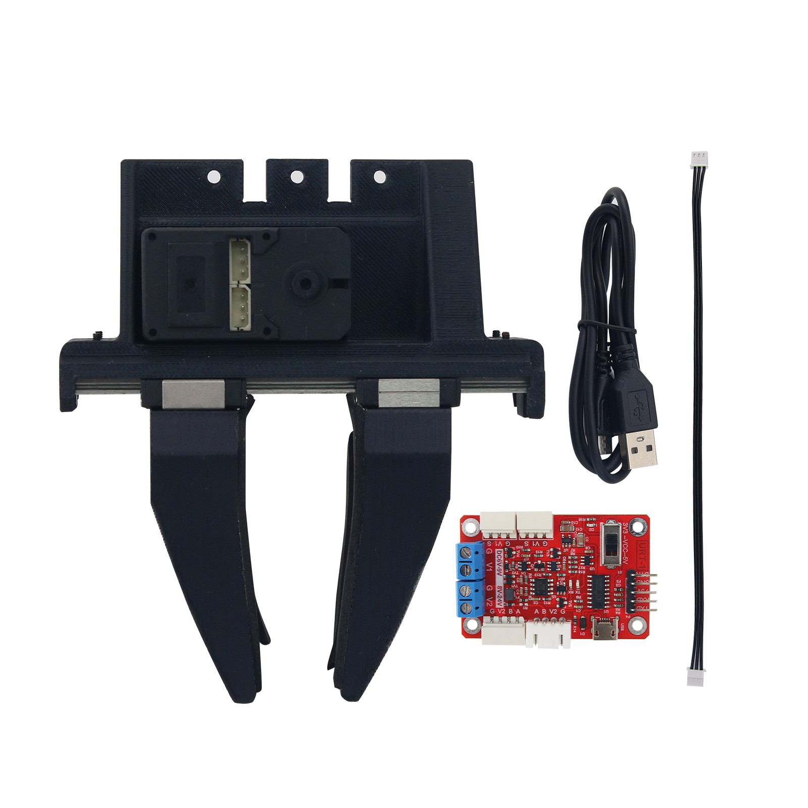 Robot Gripper Electric Parallel - Parallelle mechanische tweevingergrijper voor robotarmen (50