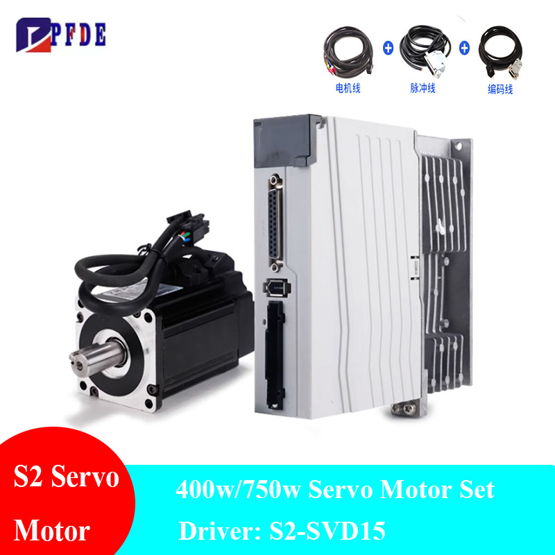Servo Motor 750W Ac Driver - Magnetische of optische encoder S2-SVD15 driver