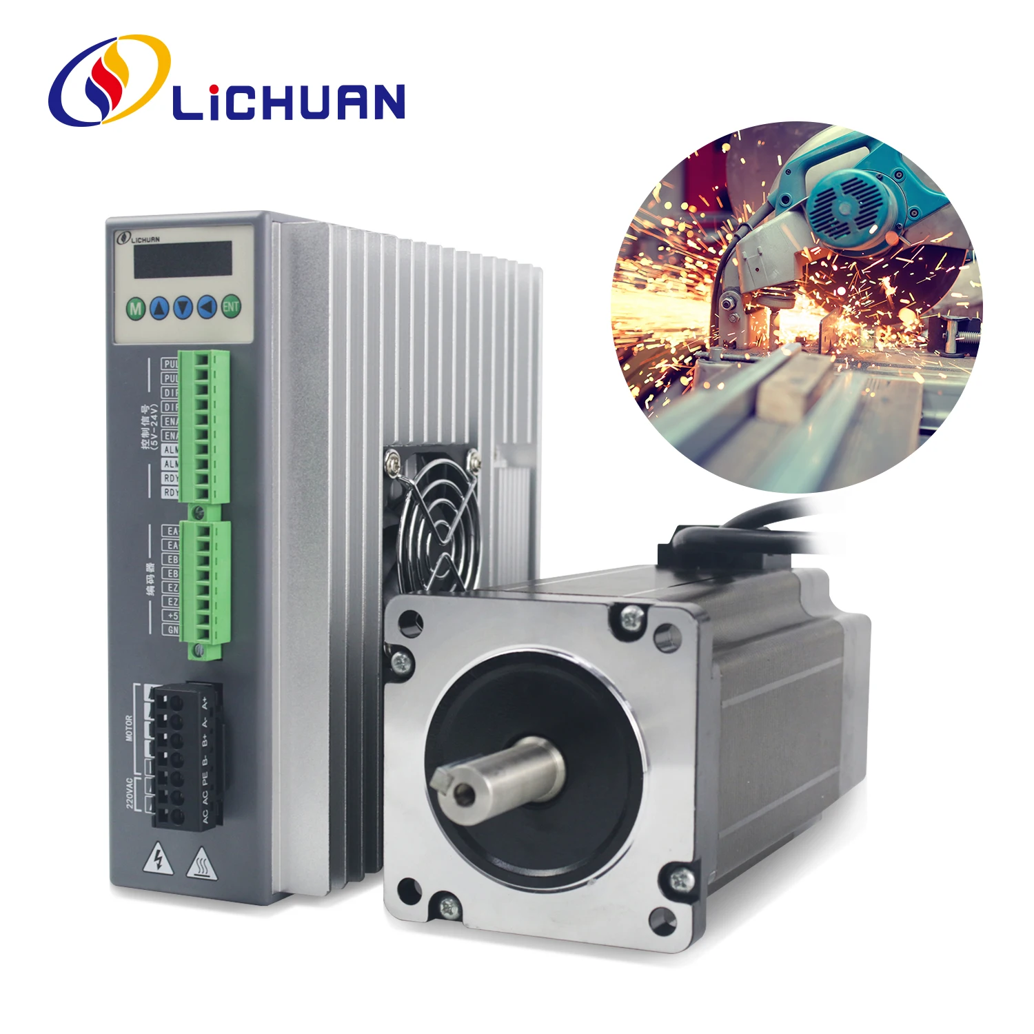 Stepper Motor Nema 34 Closed Loop - 2026 LICHUAN 3PH Nema34 6/6.8/10/12Nm 6A