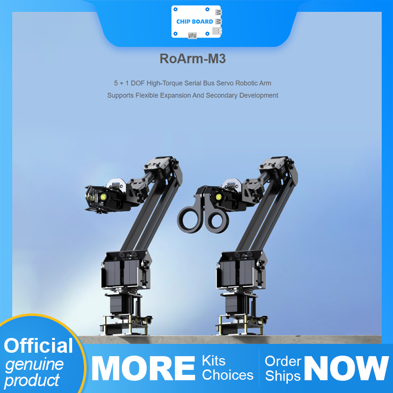 Robot Arm 5 Dof Servo - Waveshare 5+1 DOF seriële busservo-robotarmset met