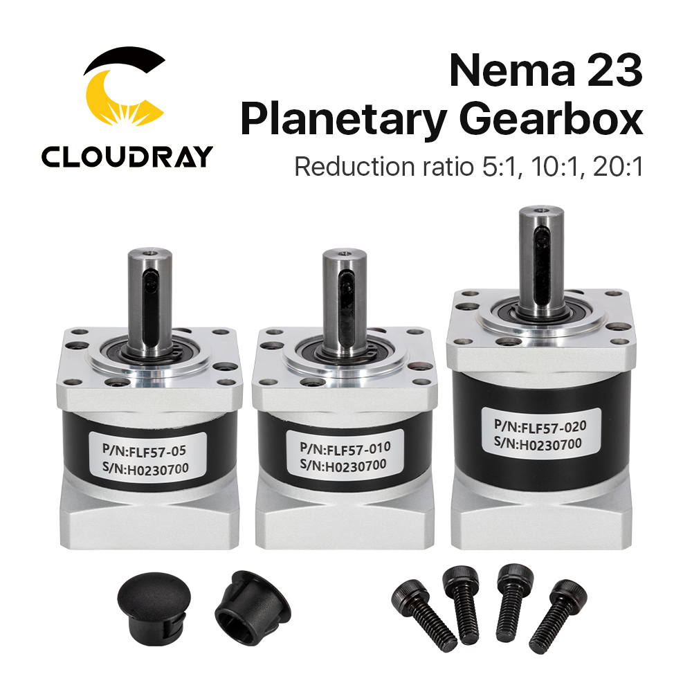 Planetary Gearbox Nema 23 - Cloudray Nema 23 Planetaire Versnellingsbak Motor