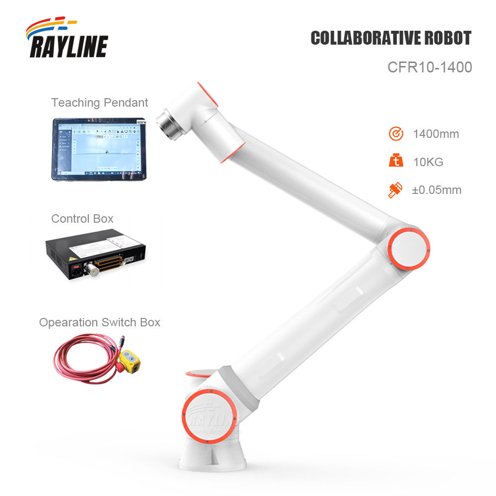 6-assige collaboratieve robota - Robot Arm Teach Pendant recensie en prijs