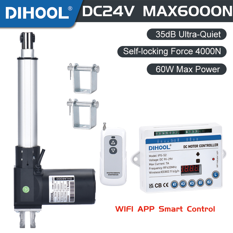 24V 6000N Elektrische Lineaire - Linear Actuator Electric 1000Mm recensie en prijs
