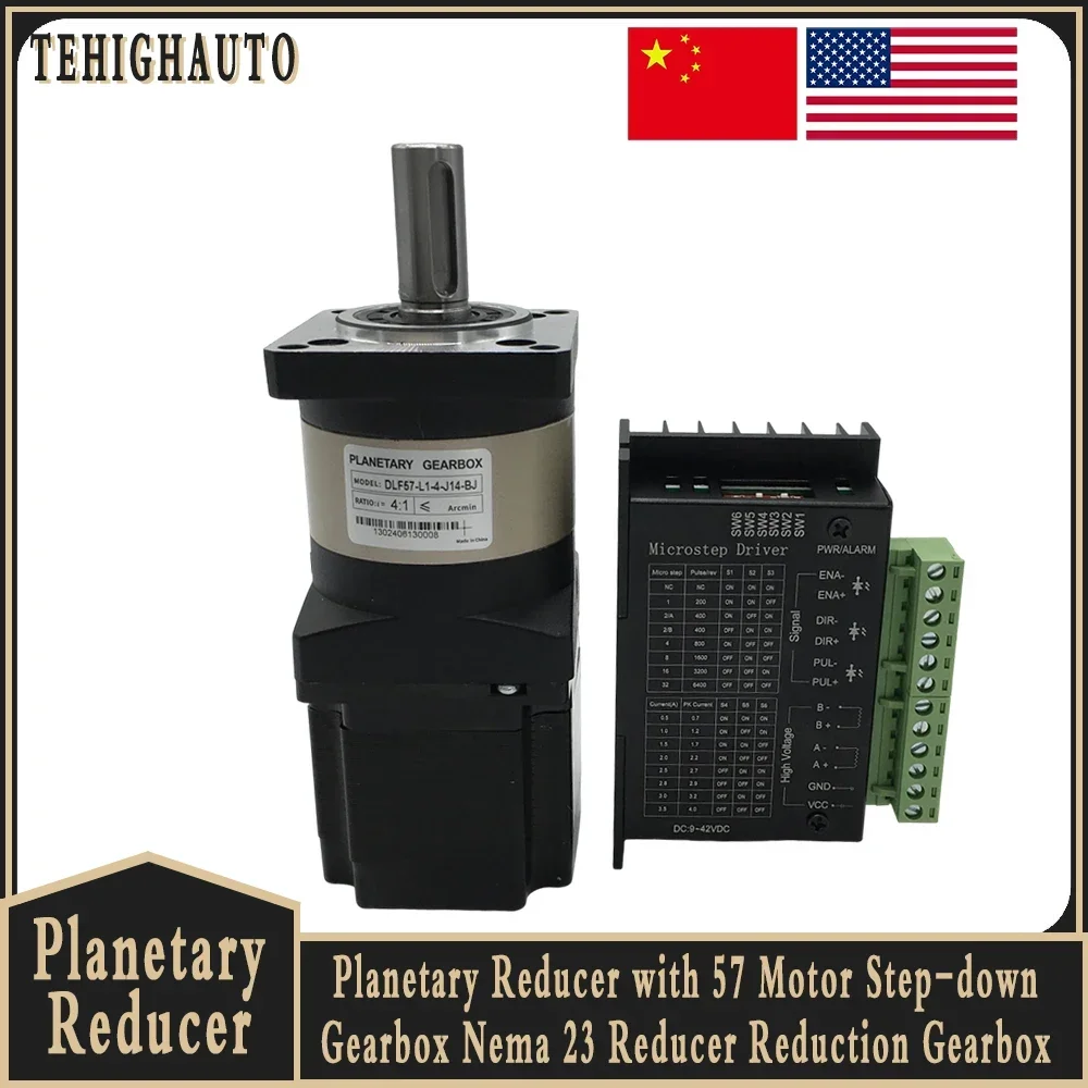 Planetaire versnellingsbak 57  - Planetary Gearbox Nema 23 recensie en prijs