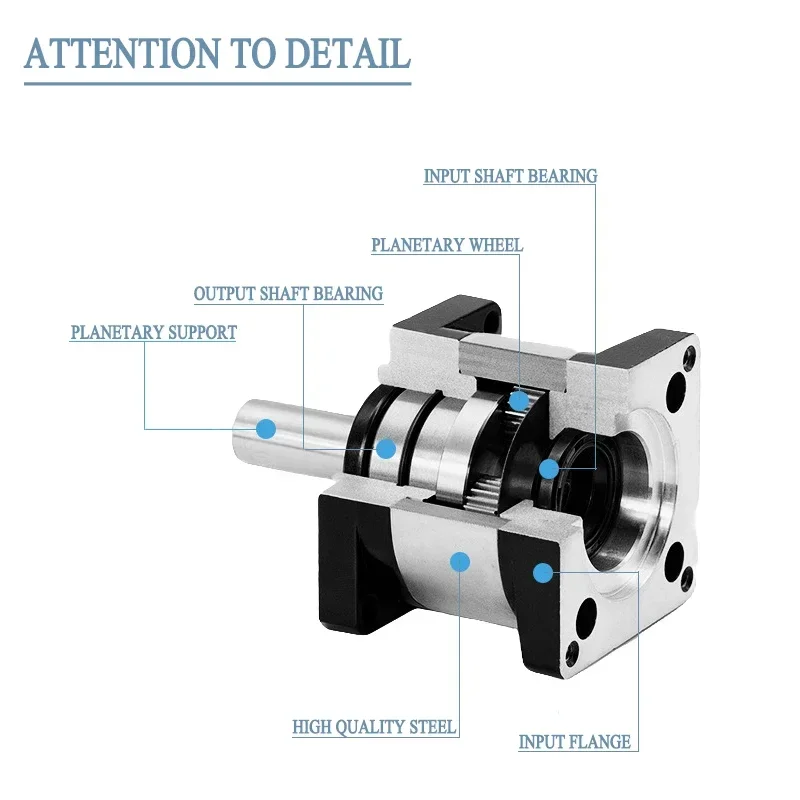 Planetaire versnellingsbak 57  - Planetary Gearbox Nema 23 recensie en prijs