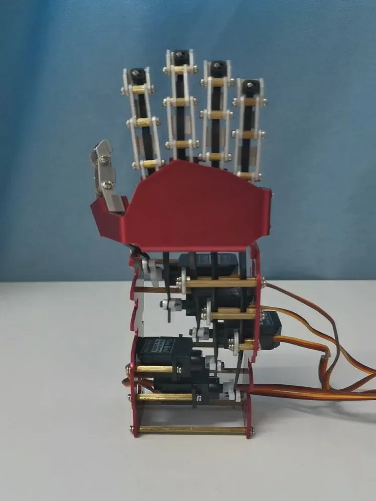 5 DOF robotarm met vijf vinger - Robot Arm 5 Dof Servo recensie en prijs