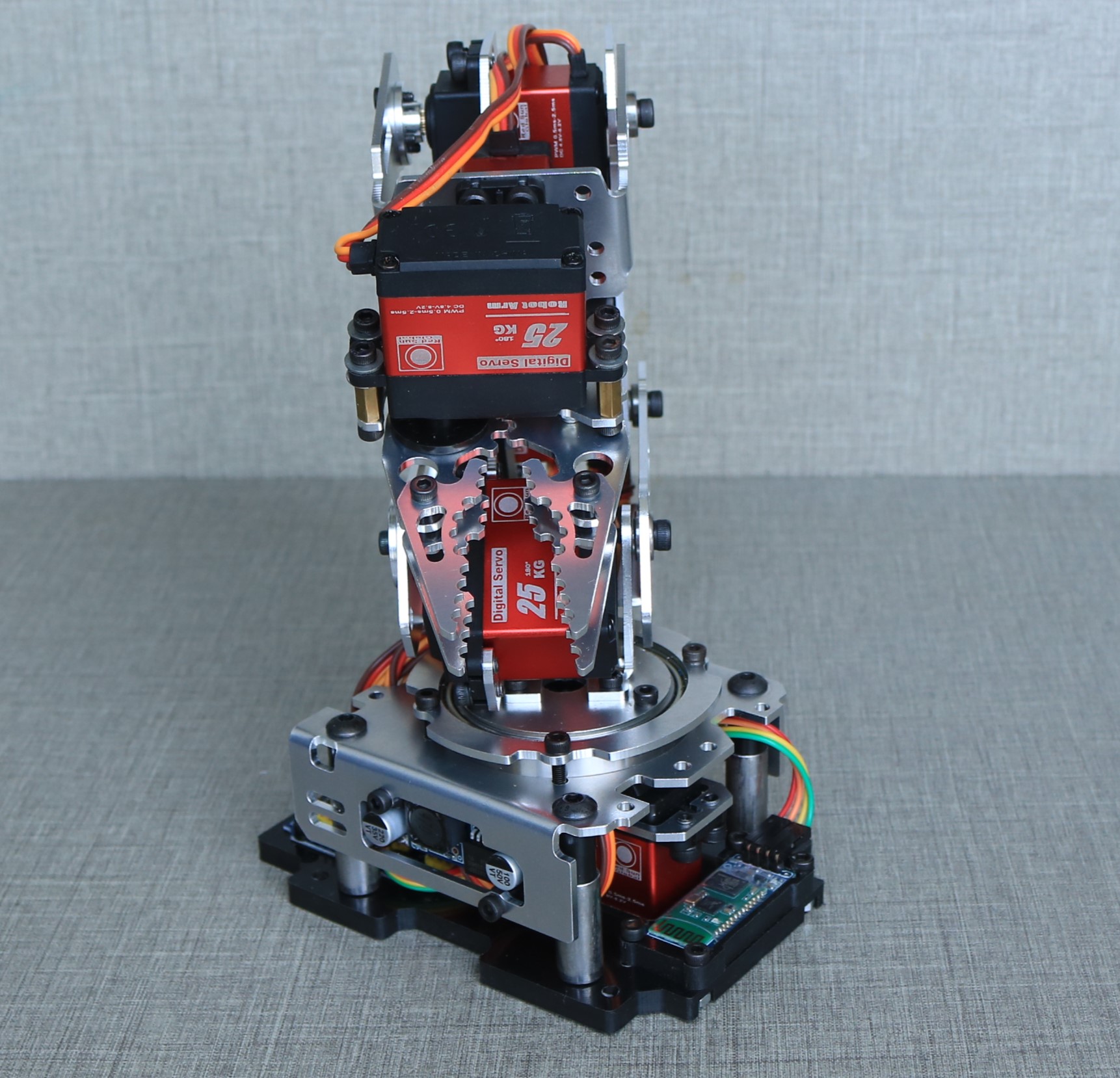 6-assige metalen robotarm met  - Robotic Arm Kit Arduino recensie en prijs