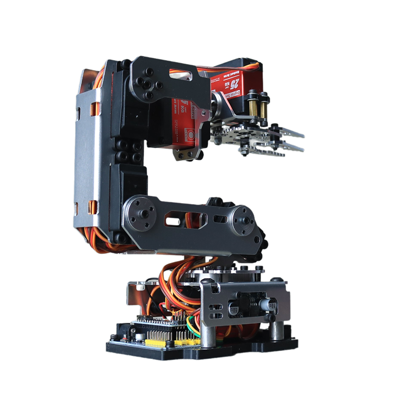 6-assige metalen robotarm met  - Robotic Arm Kit Arduino recensie en prijs