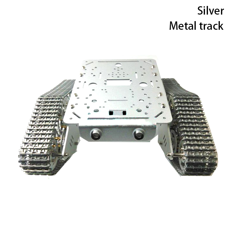 Metalen 2WD-tankchassis met ku - Robotic Arm Kit Arduino recensie en prijs