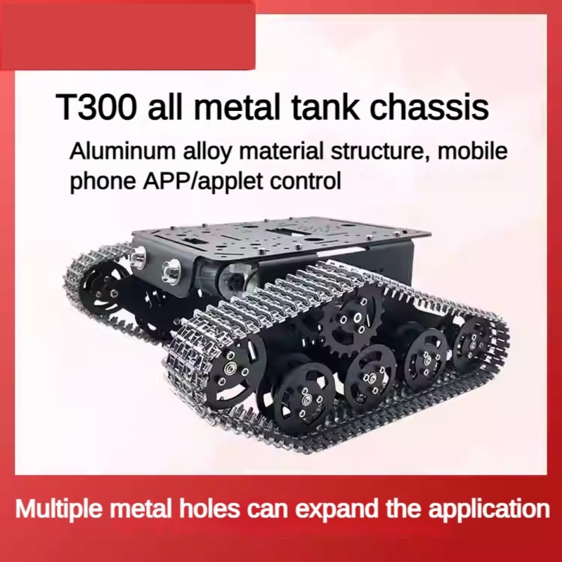 Metalen 2WD-tankchassis met ku - Robotic Arm Kit Arduino recensie en prijs