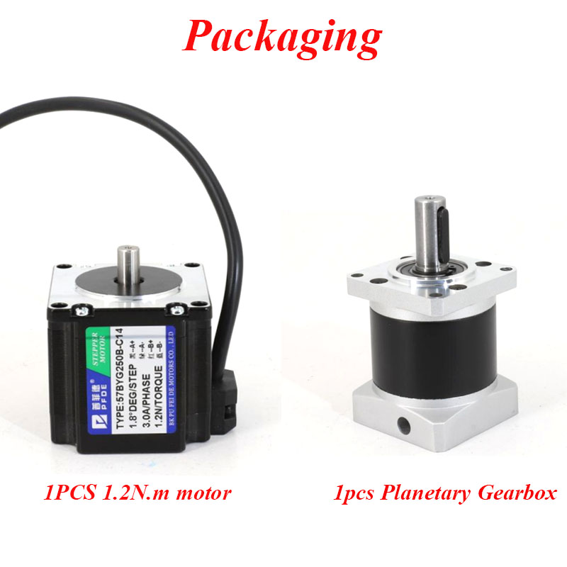 Nema 23 1.2N.m Geared Stepper  - Planetary Gearbox Nema 23 recensie en prijs