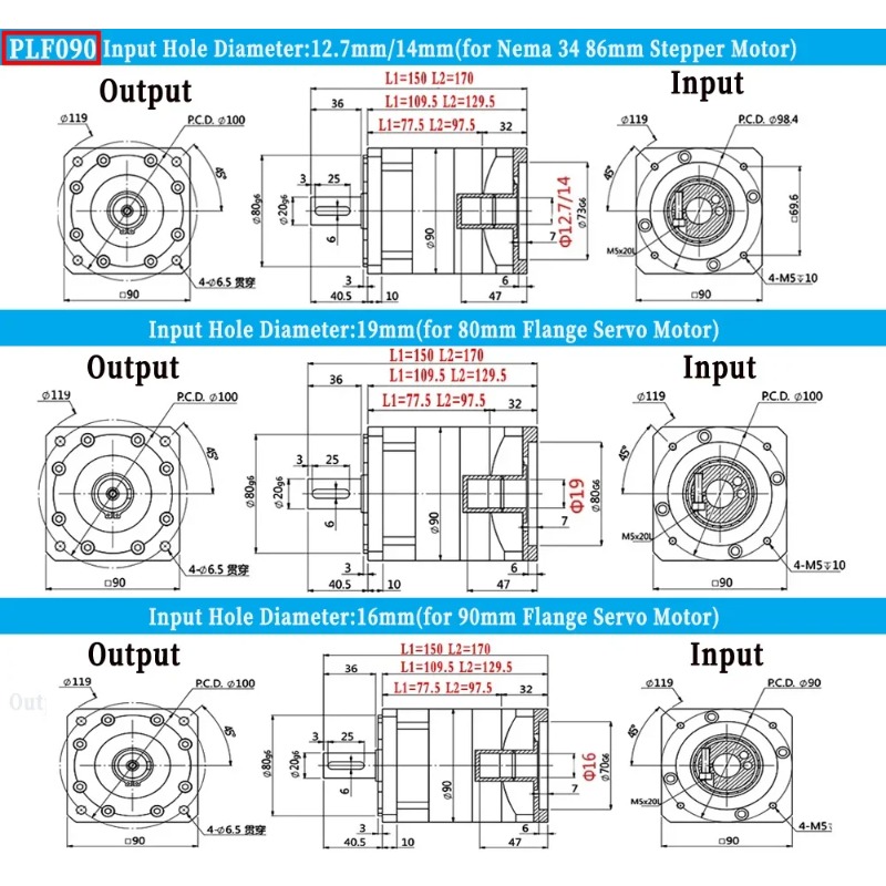 Nema23 Nema34 Planetaire Reduc - Planetary Gearbox Nema 23 recensie en prijs