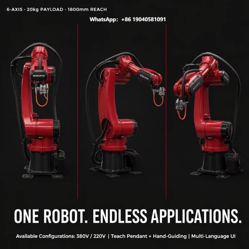 20 kg draagvermogen, 6-assige  - Industrial Robot Arm 20Kg Payload recensie en prijs