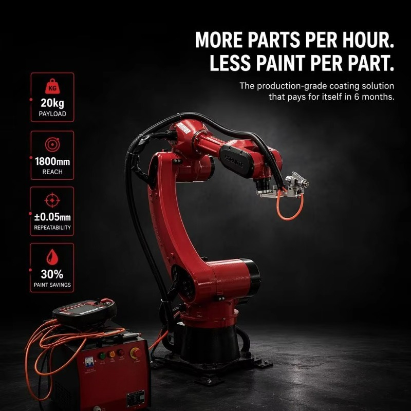 20 kg draagvermogen, 6-assige  - Industrial Robot Arm 20Kg Payload recensie en prijs