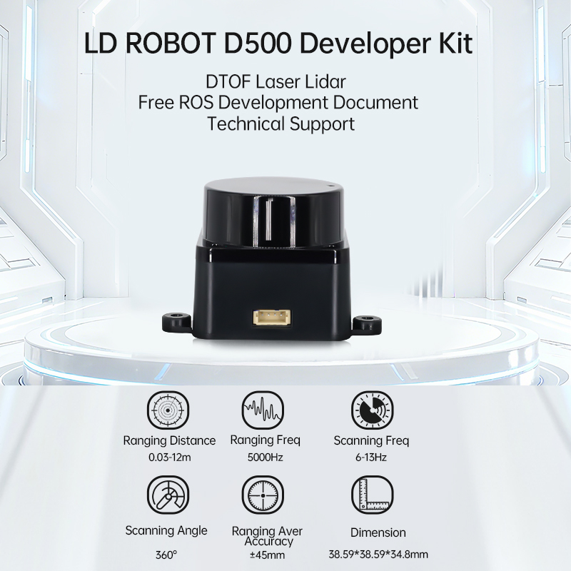 LDROBOT D500 D800 Lidar Kit DT - Robotic Arm 6 Axis Desktop recensie en prijs