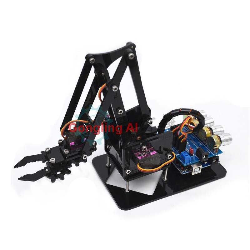 STEM 4 DOF Robotarm Servo SG90 - Robotic Arm Kit Arduino recensie en prijs