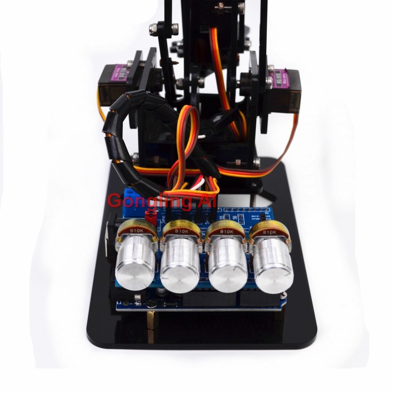 STEM 4 DOF Robotarm Servo SG90 - Robotic Arm Kit Arduino recensie en prijs