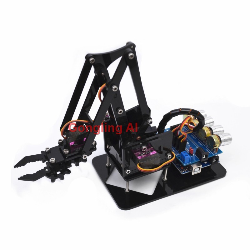 STEM 4 DOF Robotarm Servo SG90 - Robotic Arm Kit Arduino recensie en prijs