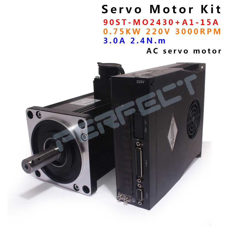 90ST-M02430 0,75 kW 220 V AC s - Servo Motor 750W Ac Driver recensie en prijs