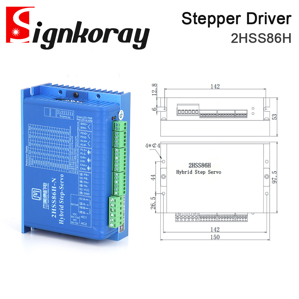 SignkoRay JMC 2 Fase 24-75VAC  - Stepper Motor Nema 34 Closed Loop recensie en prijs