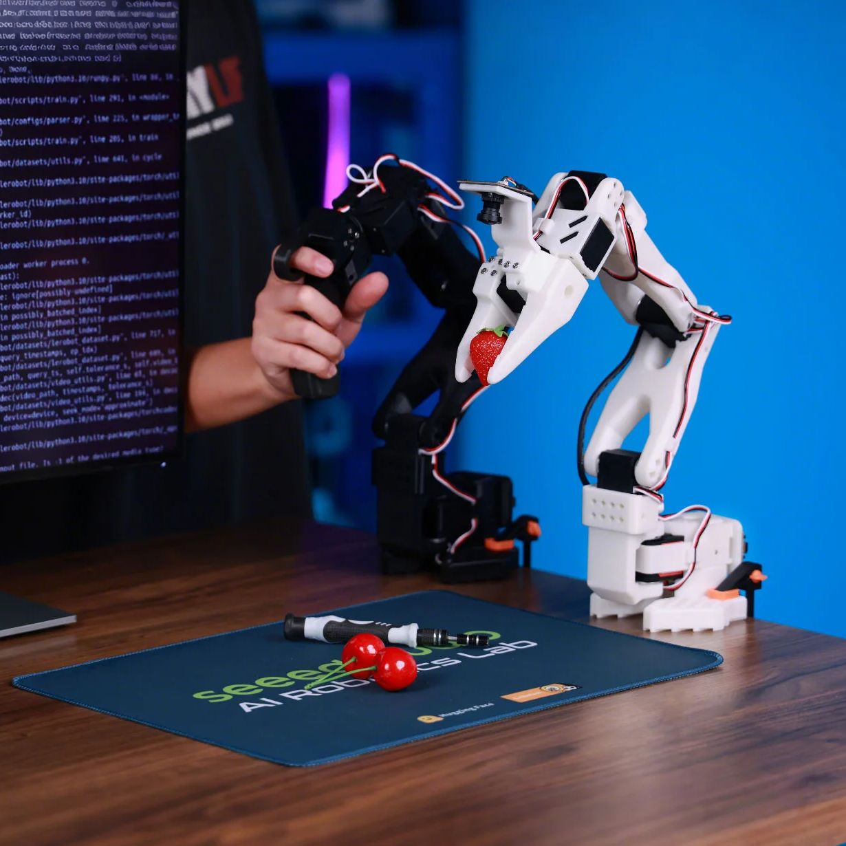 AI Arm Servo Motor Kit Imitati - Robot Arm Teach Pendant recensie en prijs